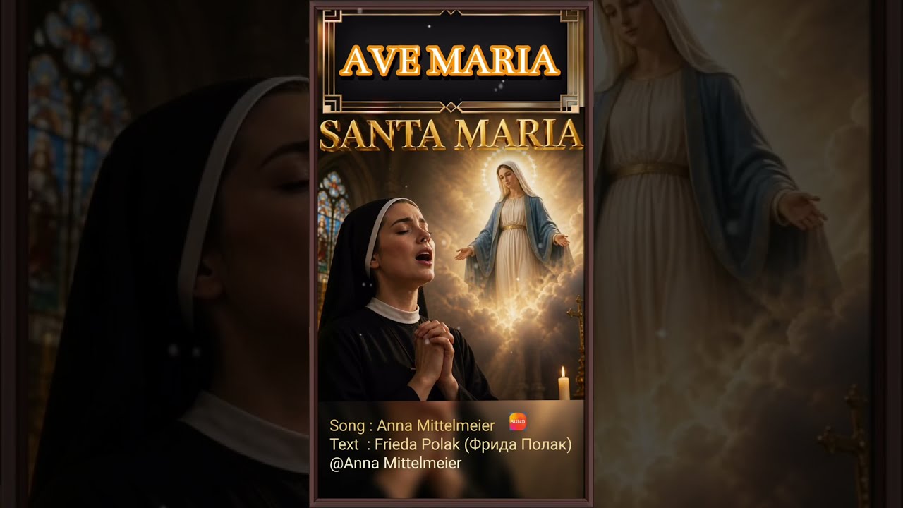 Ave Maria ! Santa Maria! Aве Мария! Новая, красивая песня для души 🎵 🤗 смотреть онлайн