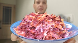 Мукбанг, салат