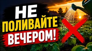 Полил огород — а растения начали умирать? Главная ошибка в жару