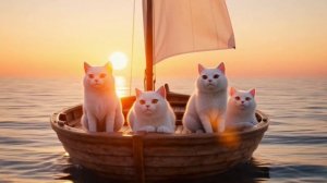 «Рождественское чудо# храбрые внуки спасают больную бабушку-кошку в заснеженной деревне» 🎄❄️🐱