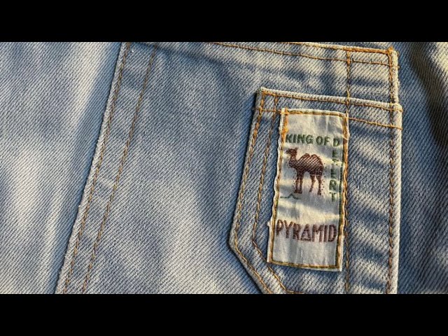 Джинсы PYRAMID символ 90х смотреть онлайн