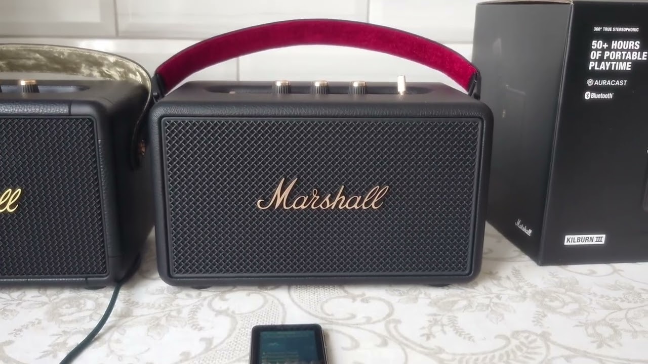 Сравнение Звучания Marshall Kilburn 2 vs Marshall kilburn 3 смотреть онлайн