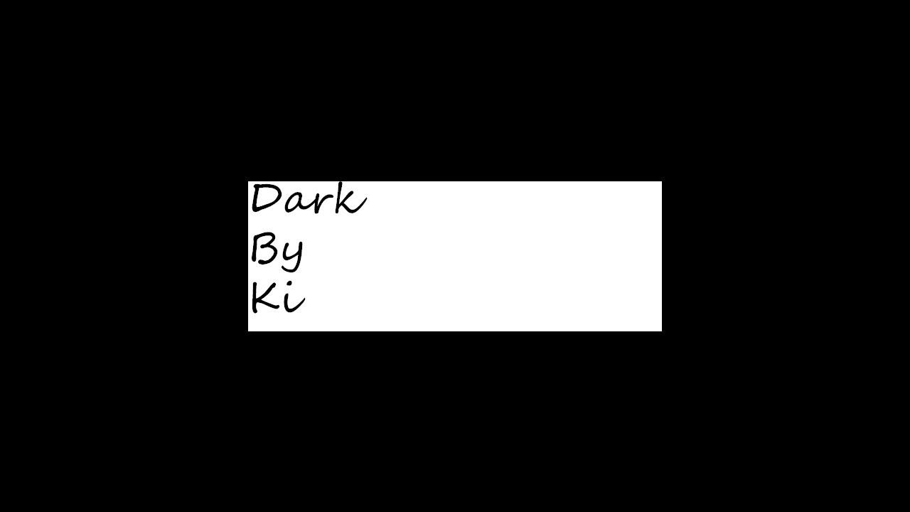 Ki - Тёмная комната (Audio from "Dark") смотреть онлайн
