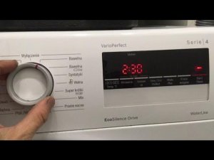 Bosch serie 4 вход в сервисный режим сброс настроек и ошибок в стиральной машине бош серия 4 ⚙🔧🇩🇪