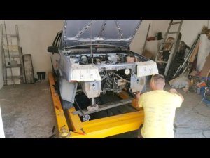 Замена нижней части телевизора ВАЗ 2109.