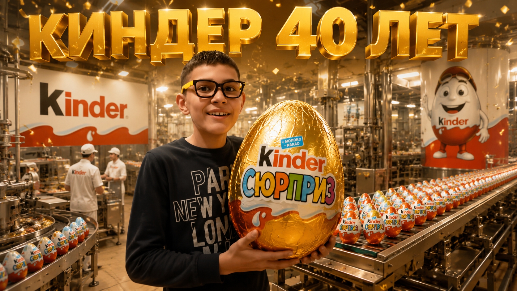 Мистер Макс. КИНДЕР 40 Летие🎆🪅