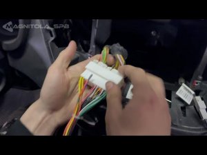Установка магнитолы в Hyndai Solaris 2