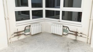 Замена радиаторов с заморозкой, без отключения стояков.