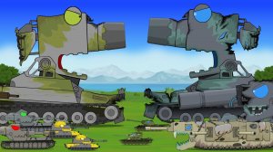 ВСЕ СЕРИИ Атака Монстров в Столице! - Мультики про танки