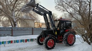 Замена гидравлического масла и фильтрующего элемента в МТЗ 82.1