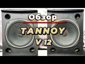 Обзор колонок TANNOY V 12