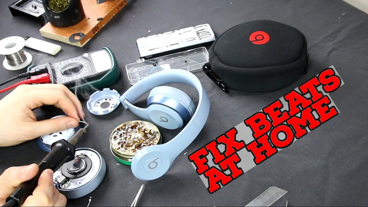 How to repair Beats solo 2 & Solo 3 one side not working DIY смотреть онлайн