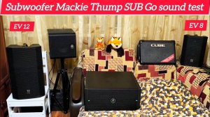 Mackie Thump SUB Go Subwoofer - Demo Sound with Everse 8 and Everse 12