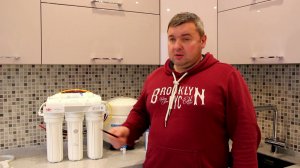 Распаковка и установка фильтра для воды....