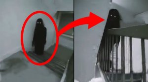 Страшное нечто засняли на камеру. Призраки попали на камеру