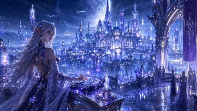Celtic Music 3 Hours — The Last Elven City Under the Moon Fantasy Techno смотреть онлайн