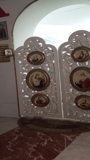 Божественная служба в храме Святой Троицы