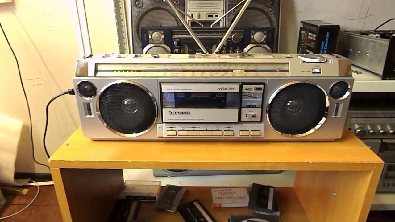 Sanyo M-7950LU #5 SN26303348 FM Radio test смотреть онлайн