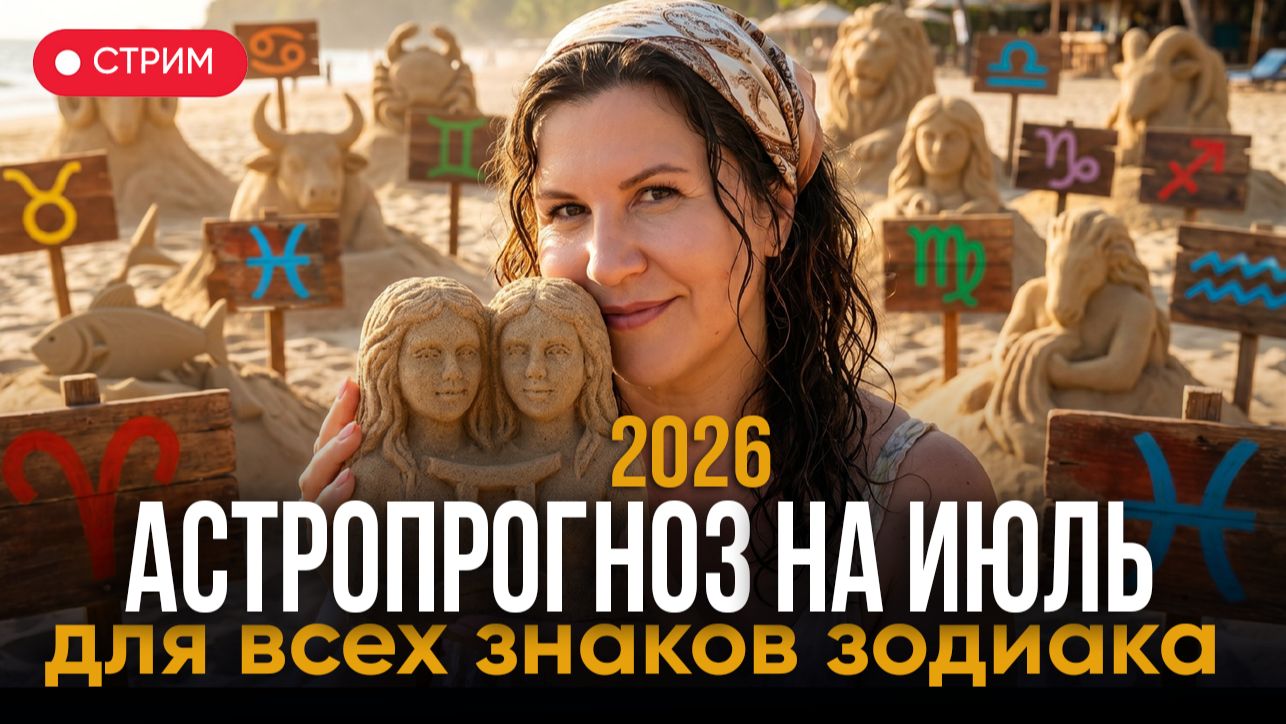 Джйотиш прогноз на ИЮЛЬ 2026 | Планеты, транзиты и судьба каждого знака