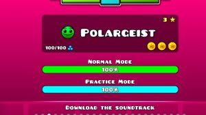 Geometry Dash | Прохождение Polargeist [на все монеты]