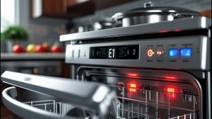 Посудомоечная машина ошибка E1 — причины и решение