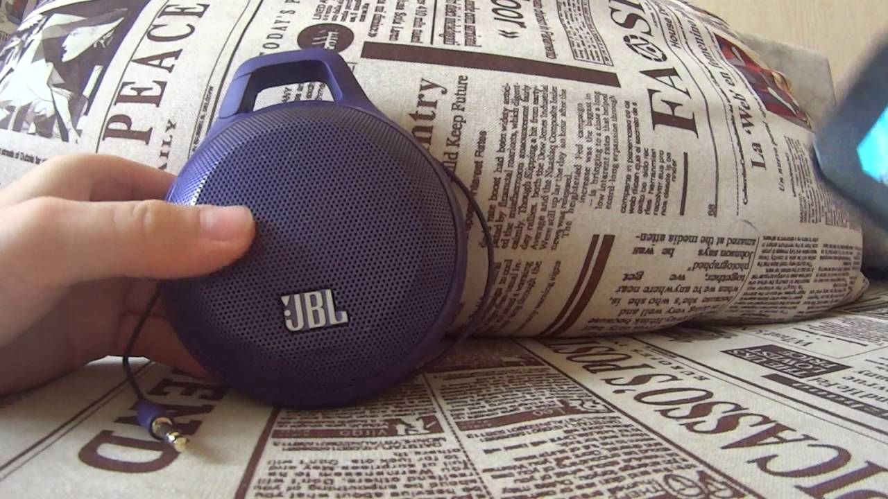 обзор колонки  JBL