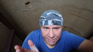 Монтаж лестницы в колодец.