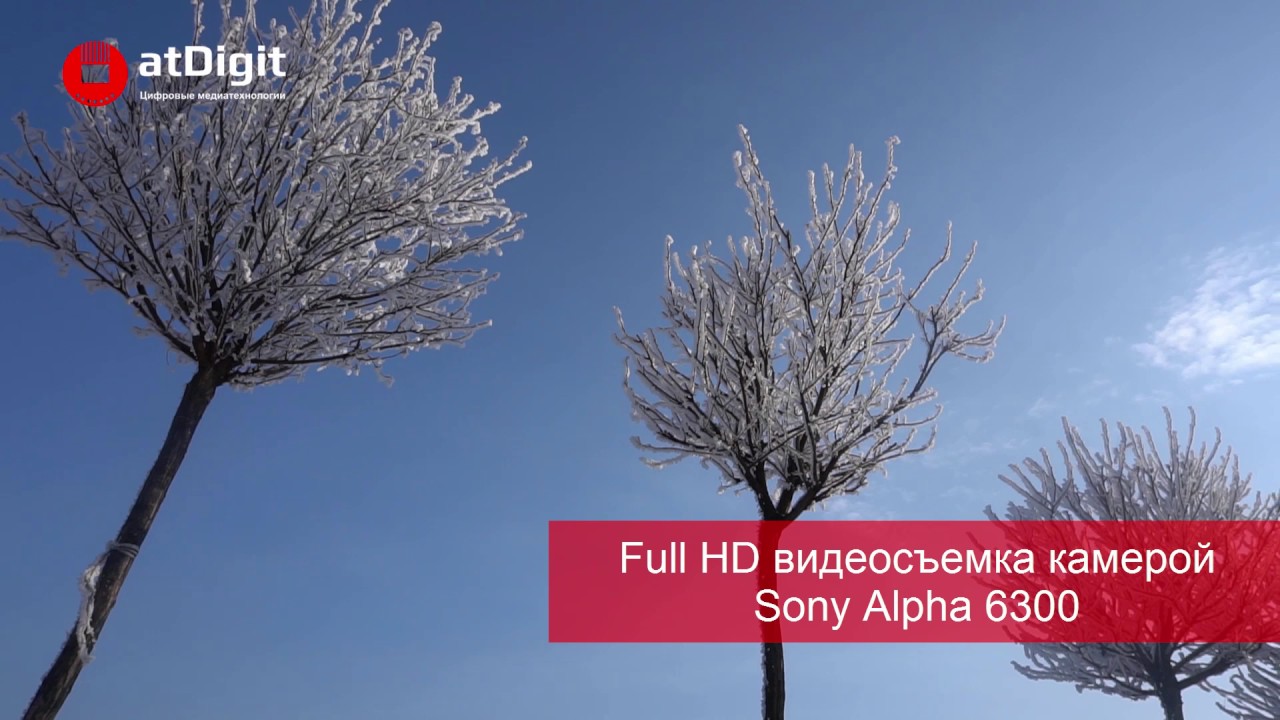 Sony Alpha 6300: видеосъемка по канонам фотографии смотреть онлайн
