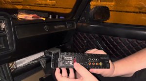 Распаковка, внешний обзор и установка магнитолы DL Audio Barracuda HALF-DSP Head Unit в ВАЗ 2107