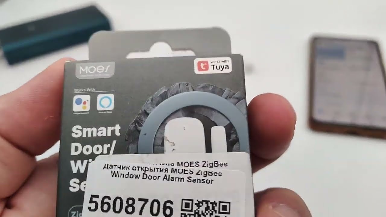 Обзор датчика открытия MOES ZigBee Window Door Alarm Sensor смотреть онлайн