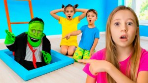 Настя и друзья в захватывающих приключениях для детей