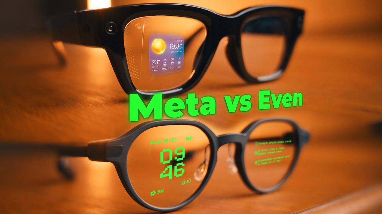 Meta Ray-Ban Display vs Even G2 — какие умные очки купить в 2026? смотреть онлайн