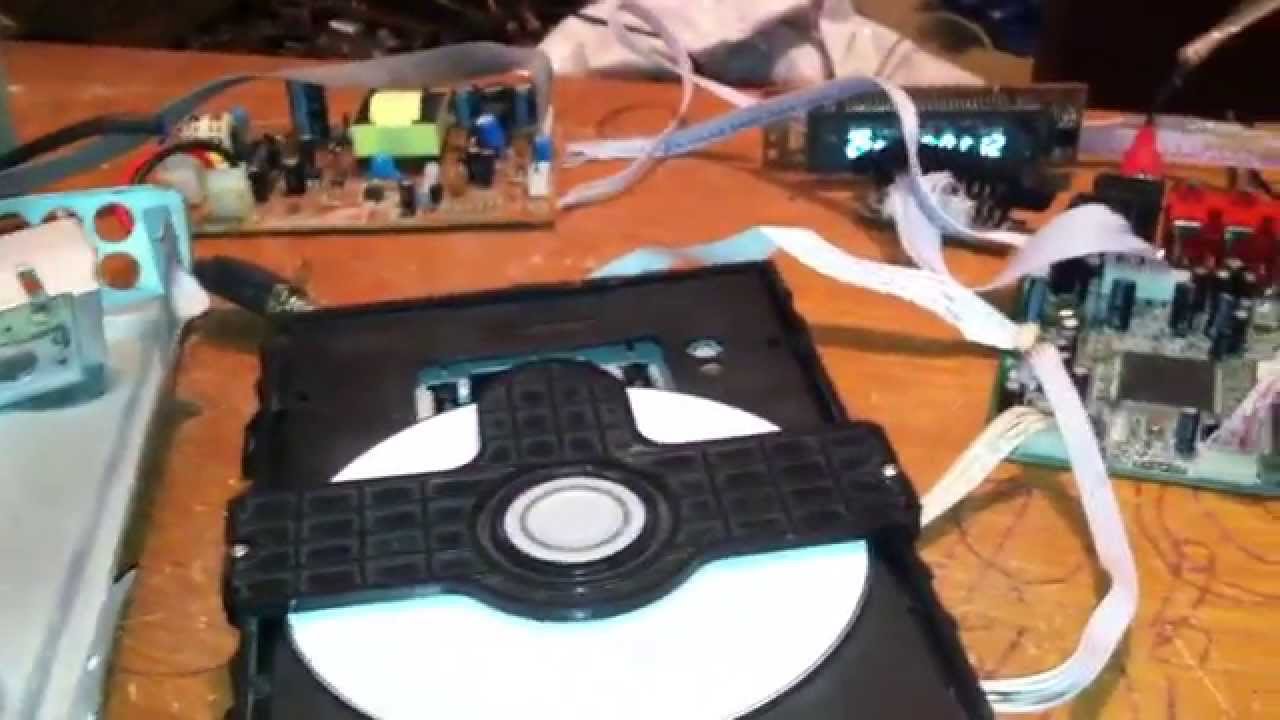 Мои находки ВОССТАНАВЛИВАЕМ ИЗ ХЛАМА  DVD плеер Atlantik
