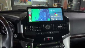 Toyota Land Cruiser 200⎮Замена магнитолы на Android, Carplay, установка кругового обзора, камер 360