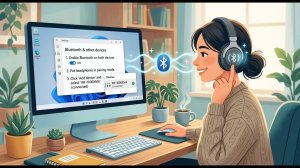 Как подключить блютуз наушники к компьютеру