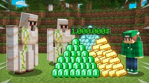 Я ЗАСТАВИЛ ГОЛЕМОВ ОГРАБИТЬ БАНК В МАЙНКРАФТ | Риколит Minecraft