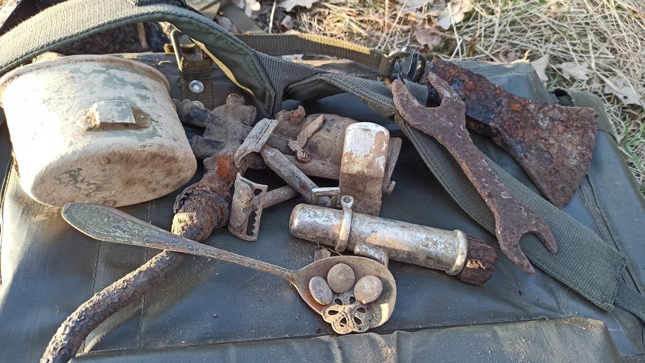КУЧА ХЛАМА#РАСКОПКИ ПОЗИЦИЙ ВОЕННЫХ#КОП ПО ВОЙНЕ#WW2 METAL DETECTING#РАСКОПКИ В ПРУССИИ смотреть онлайн