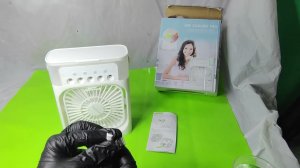 Обзор топ мини кондиционера вентилятора - увлажнителя 2024 года Air cooler fun.