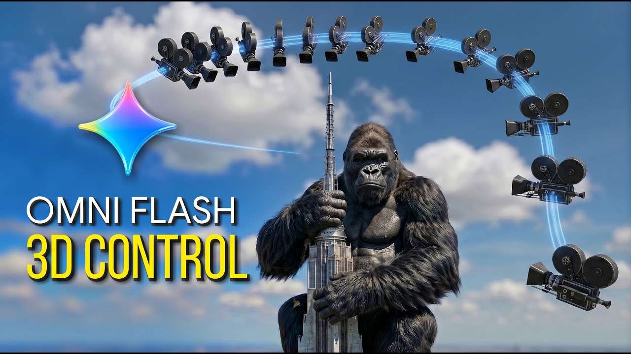 Google VEO Omni Flash: Как подчинить траекторию камеры смотреть онлайн