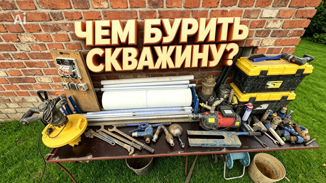 ЧЕМ БУРЯТ СКВАЖИНЫ? ПОКАЗЫВАЮ ПОСЛЕДНИЙ РАЗ!! смотреть онлайн