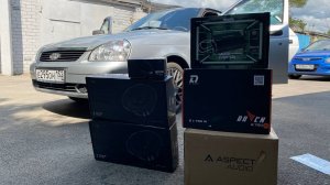 Бесплатная УСТАНОВКА автозвука в Лада Приора . Громкий фронт + басс за 100 тыс. руб в Автостиль