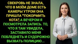 Свекровь не знала про скрытые камеры в доме — и сама выдала себя