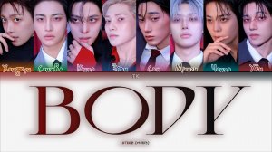 ATEEZ – Body [ПЕРЕВОД НА РУССКИЙ/КИРИЛЛИЗАЦИЯ Color Coded Lyrics]