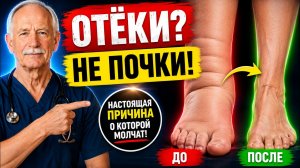 Отёки ног уйдут за одну ночь! Настоящая причина о которой молчат!