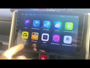 Работа магнитолы Android TS18