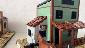 Построил 8 ВЕСТЕРН Локаций из LEGO
