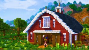 МАЙНКРАФТ Как построить ИДЕАЛЬНЫЙ сарай для животных - Minecraft новые видео