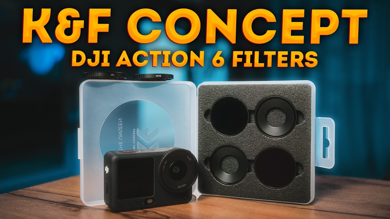 Вкручивающиеся фильтры K&F Concept для DJI Action 6 смотреть онлайн