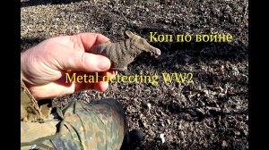 Раскопки на не существующем уже немецком посёлке. Коп по войне. Metal detecting WW2.