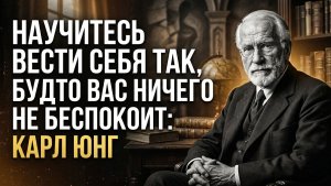 Научитесь вести себя так будто вас ничто не беспокоит Карл Юнг